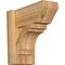 Ekena Millwork Merced Slat Rough Sawn Outlooker, Western Red Cedar, 6"W x 12"D x 12"H OUT06X12X12MRC06RWR - alternate 1